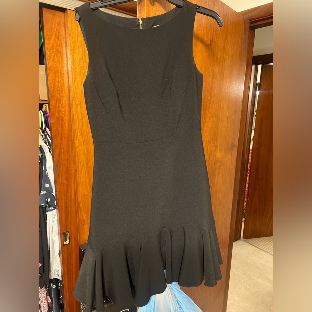 Kate Spade black crepe dress size 4